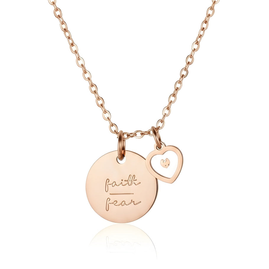 Faith over Fear Necklace
