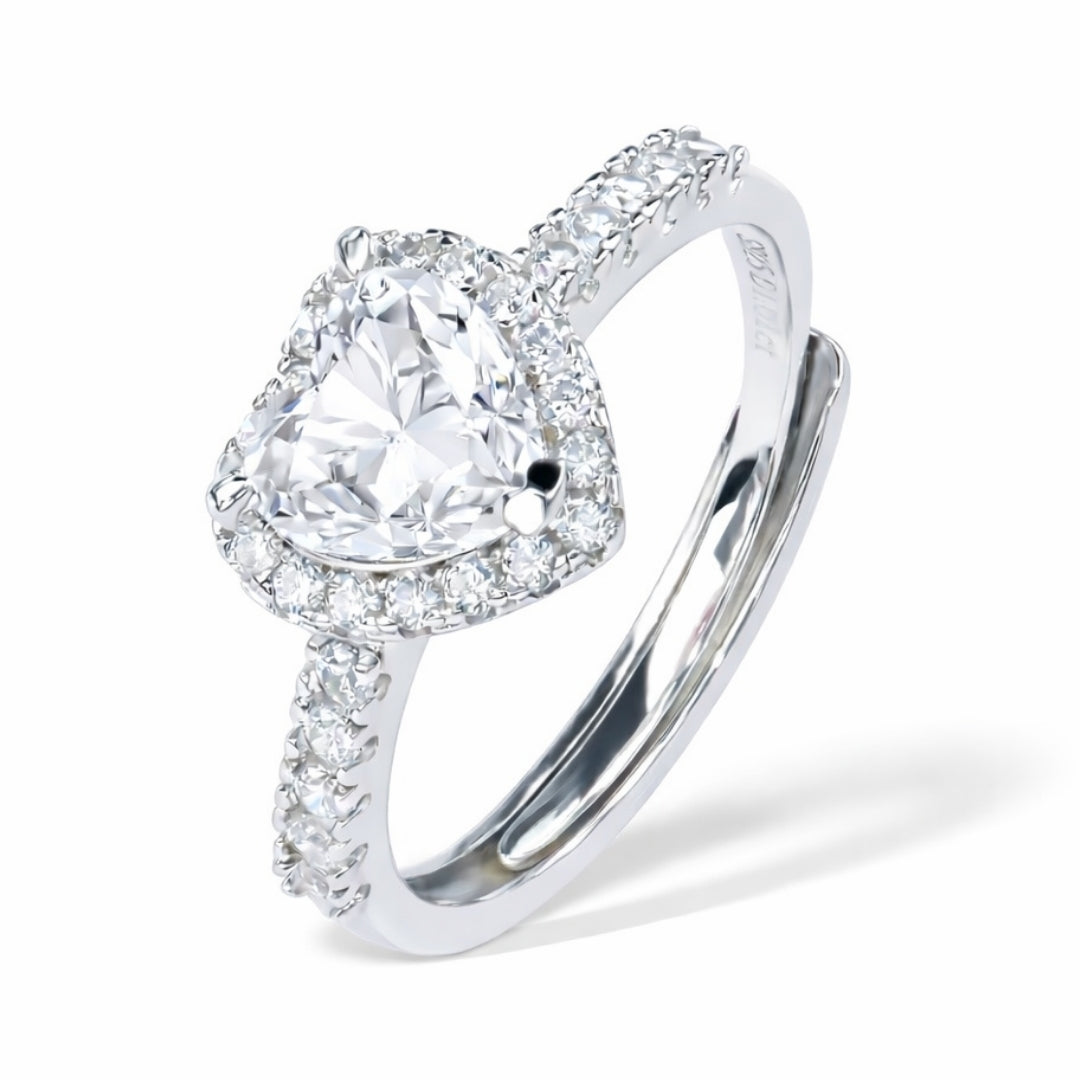 Diamond Heart Ring