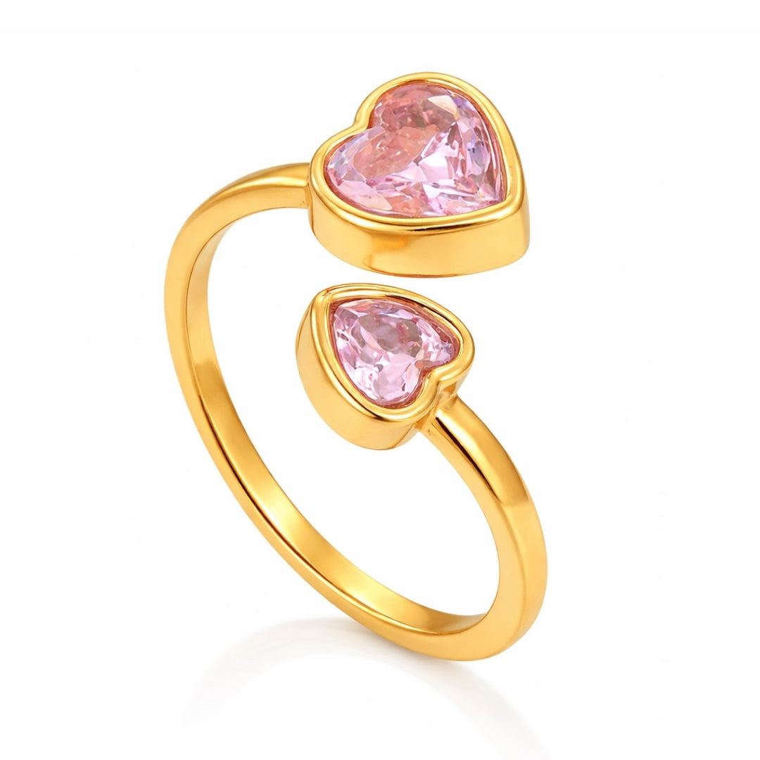 Dual Heart Ring