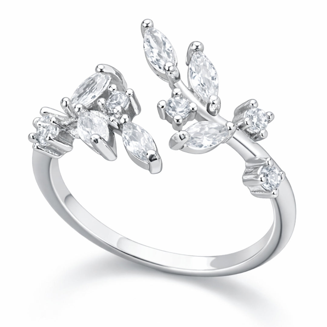 Marquis Leaf Ring