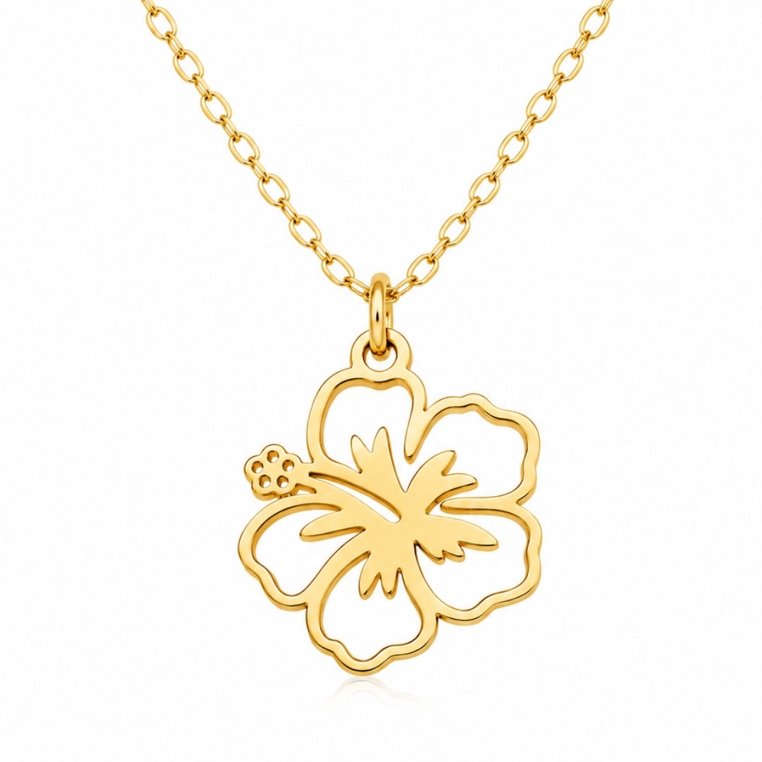 Hibiscus Necklace