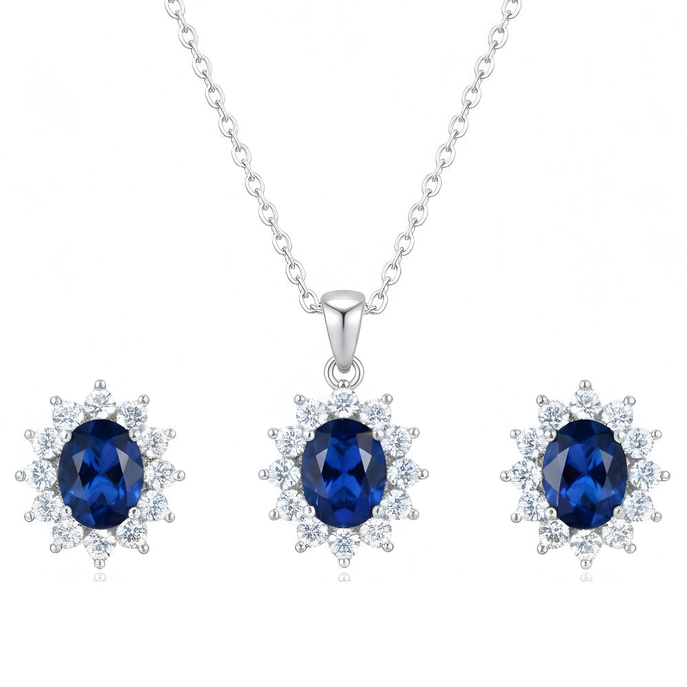 Sapphire Crystal Set