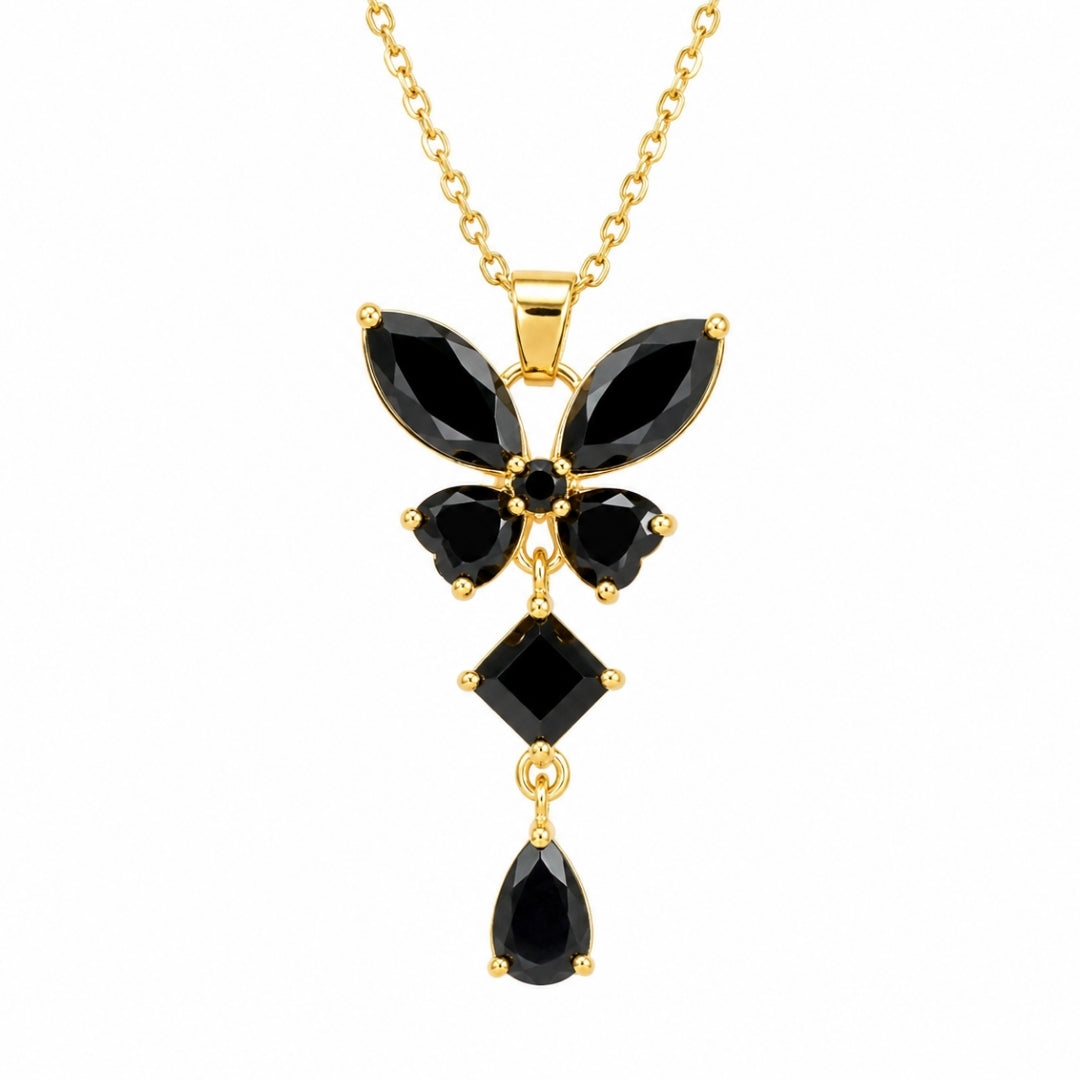 Crystal Butterfly Necklace