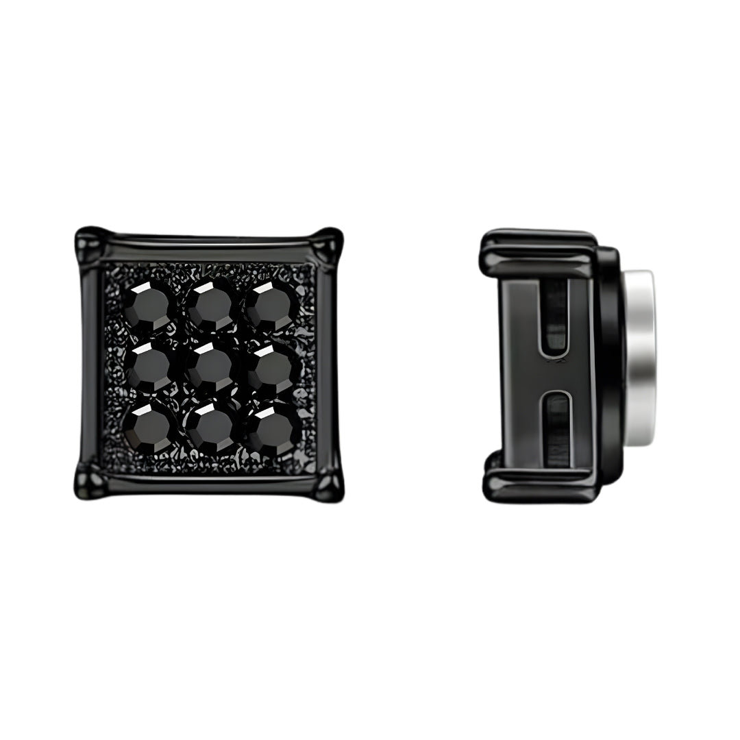 Grid Rhinestone Studs (Magnetic)