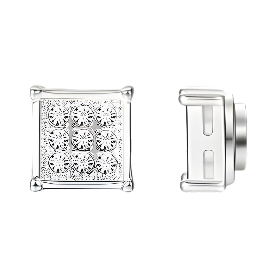 Grid Rhinestone Studs (Magnetic)