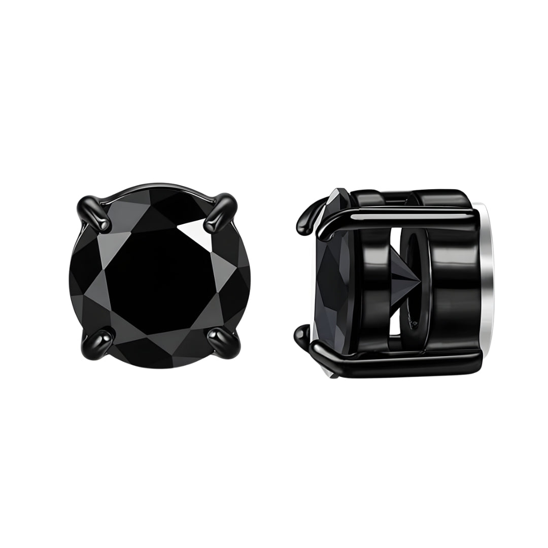 Round Rhinestone Studs (Magnetic)