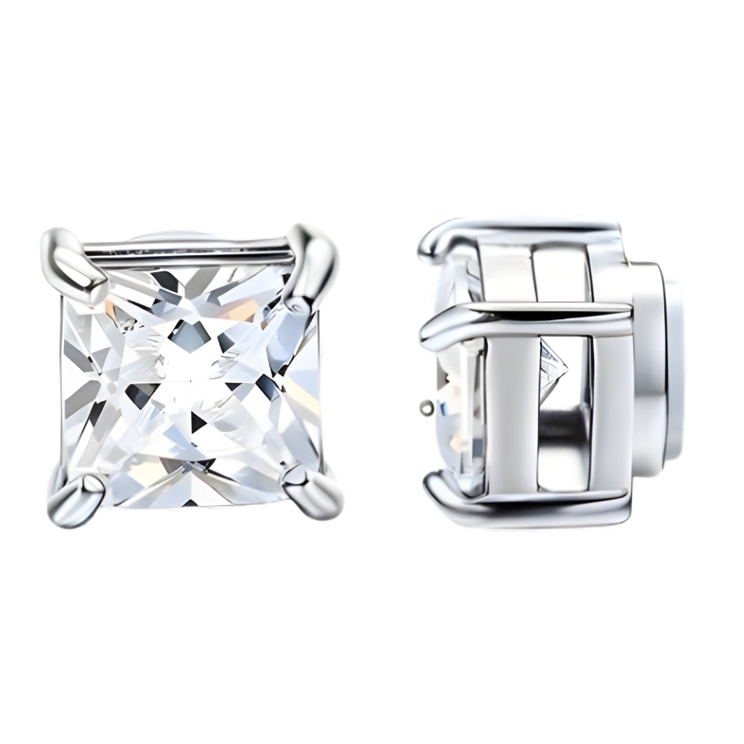 Square Rhinestone Studs (Magnetic)