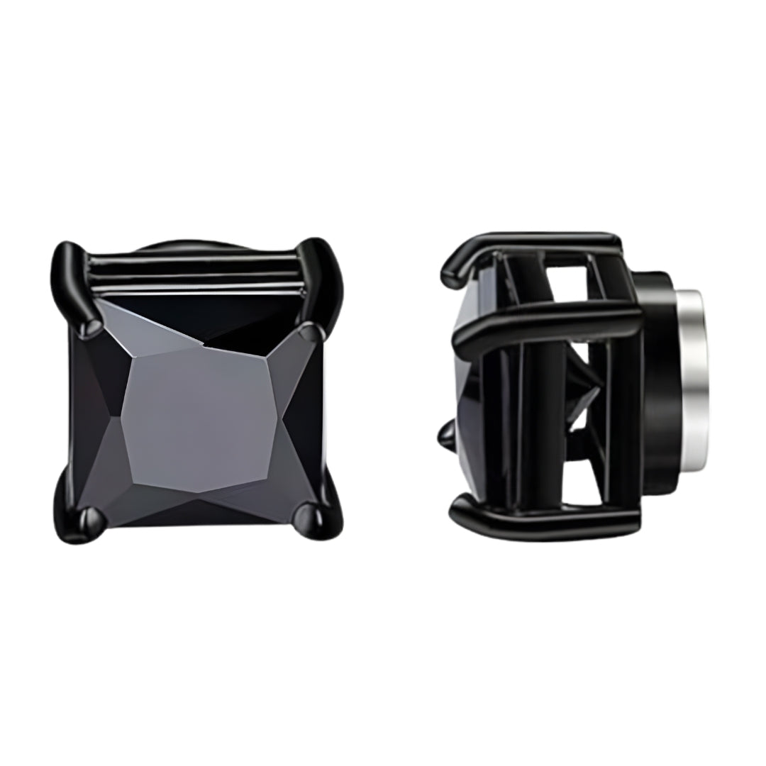 Square Rhinestone Studs (Magnetic)