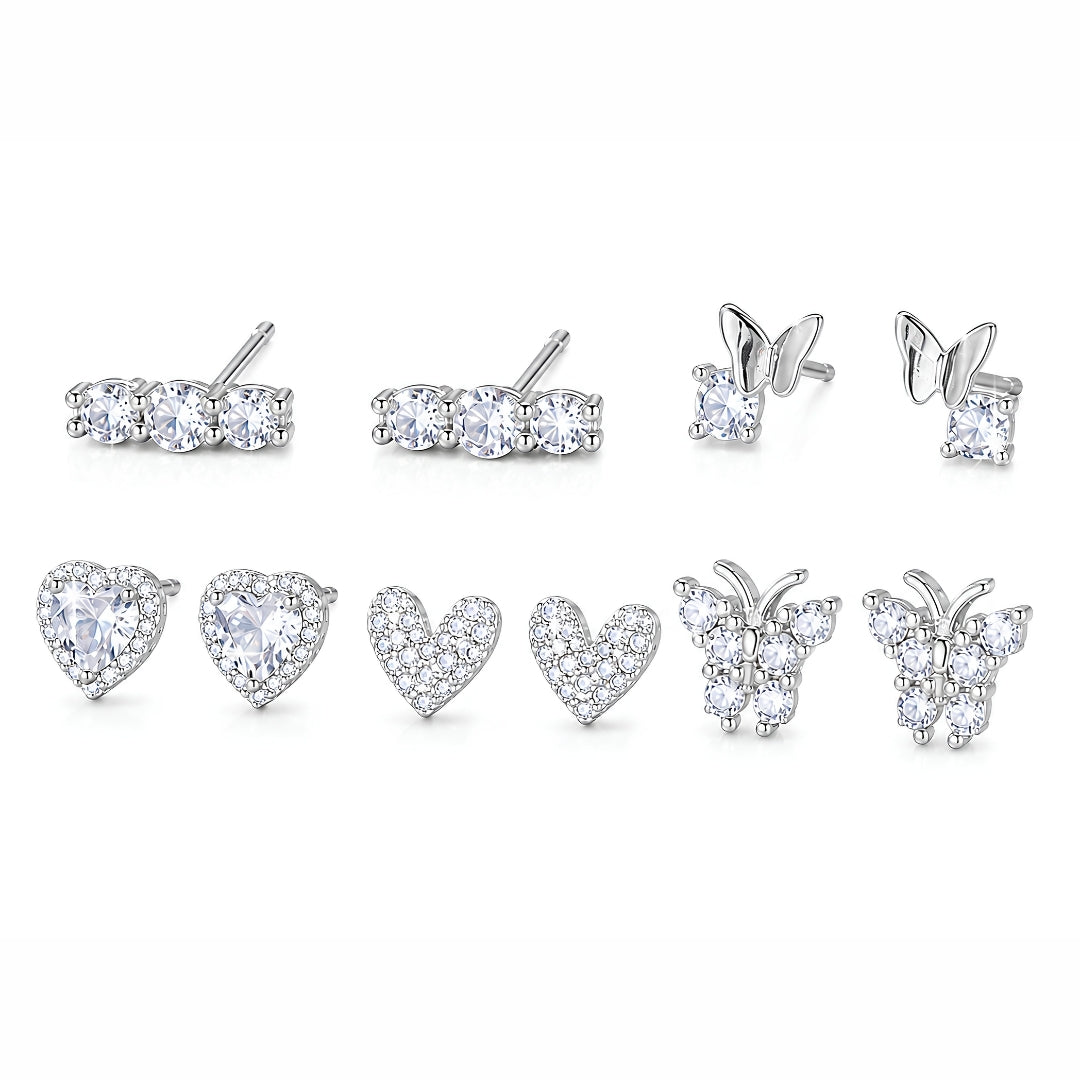 Starburst Earrings Set