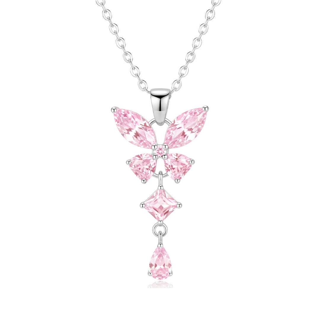 Crystal Butterfly Necklace