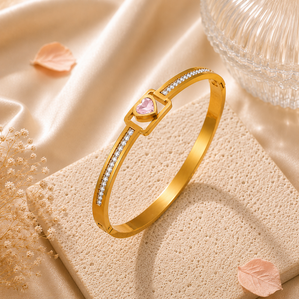 Lock Heart Bracelet