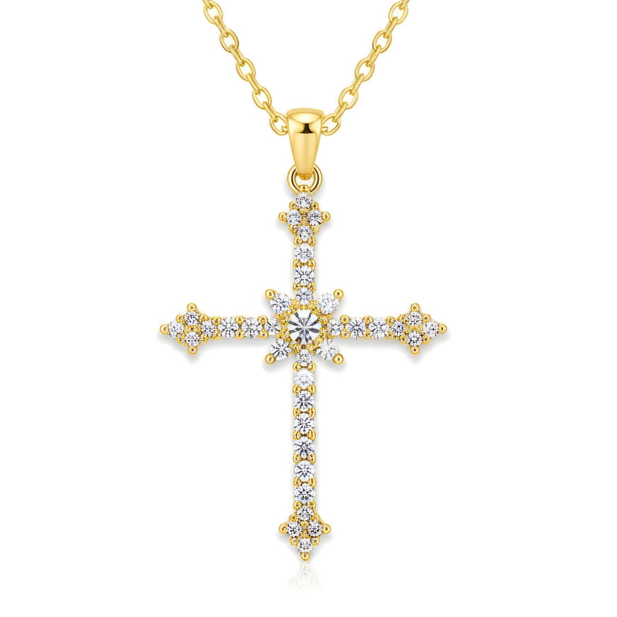 Diamond Cross Necklace