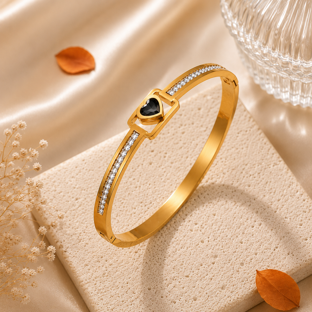 Lock Heart Bracelet