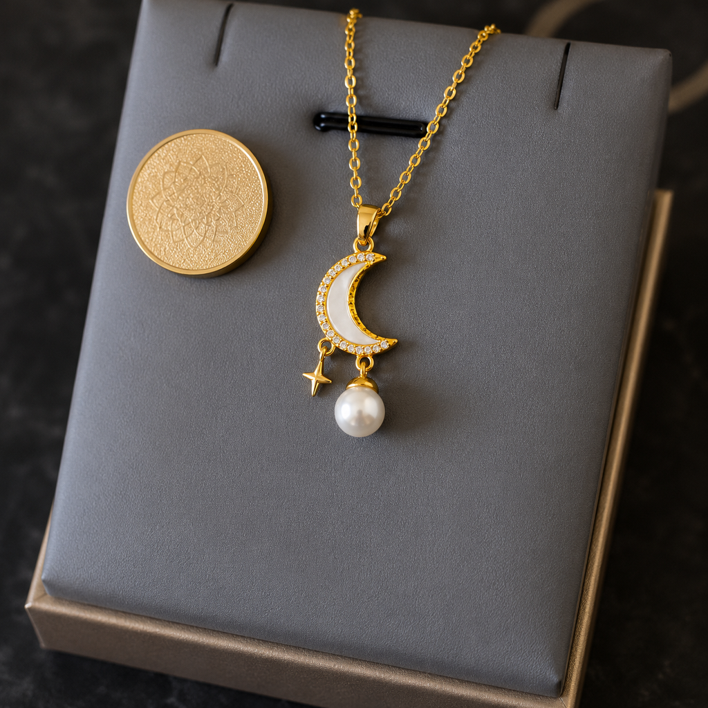 Luna Pearl Necklace
