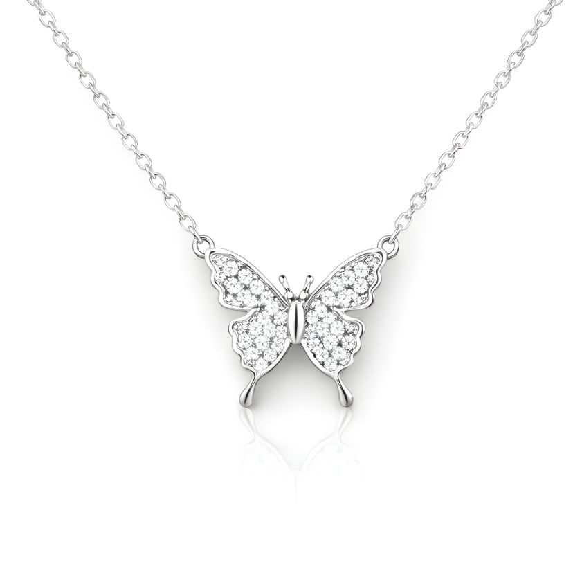 Elegant Butterfly Necklace