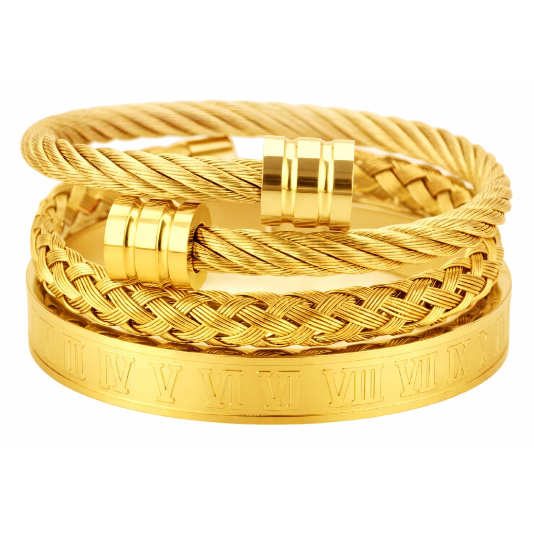 Iron Sovereign Bracelet Set