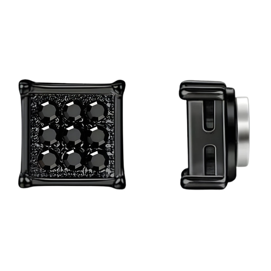 Grid Rhinestone Studs (Magnetic)