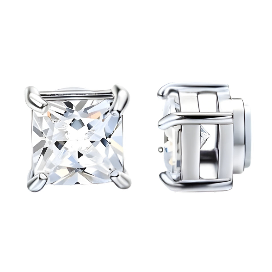 Square Rhinestone Studs (Magnetic)