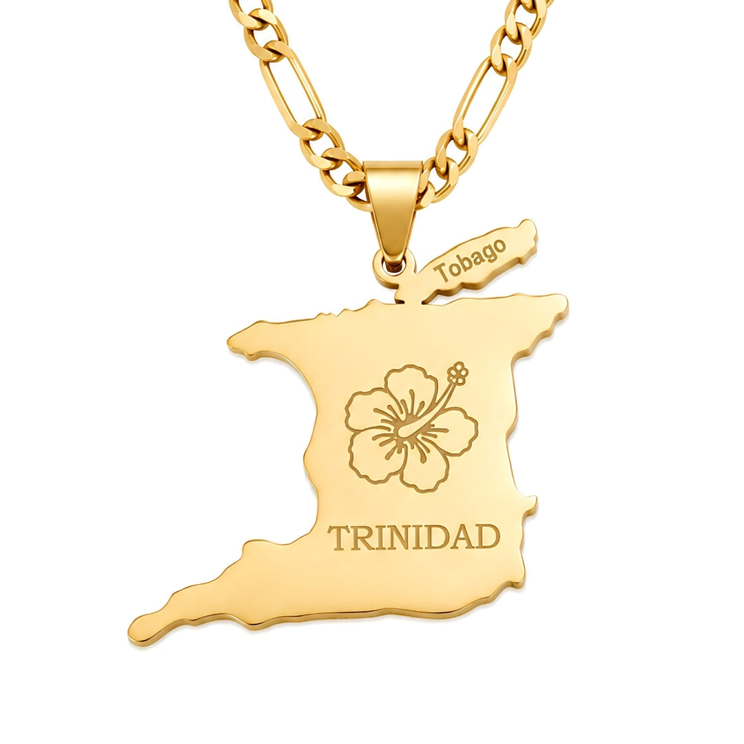 Trinbago Hibiscus Necklace