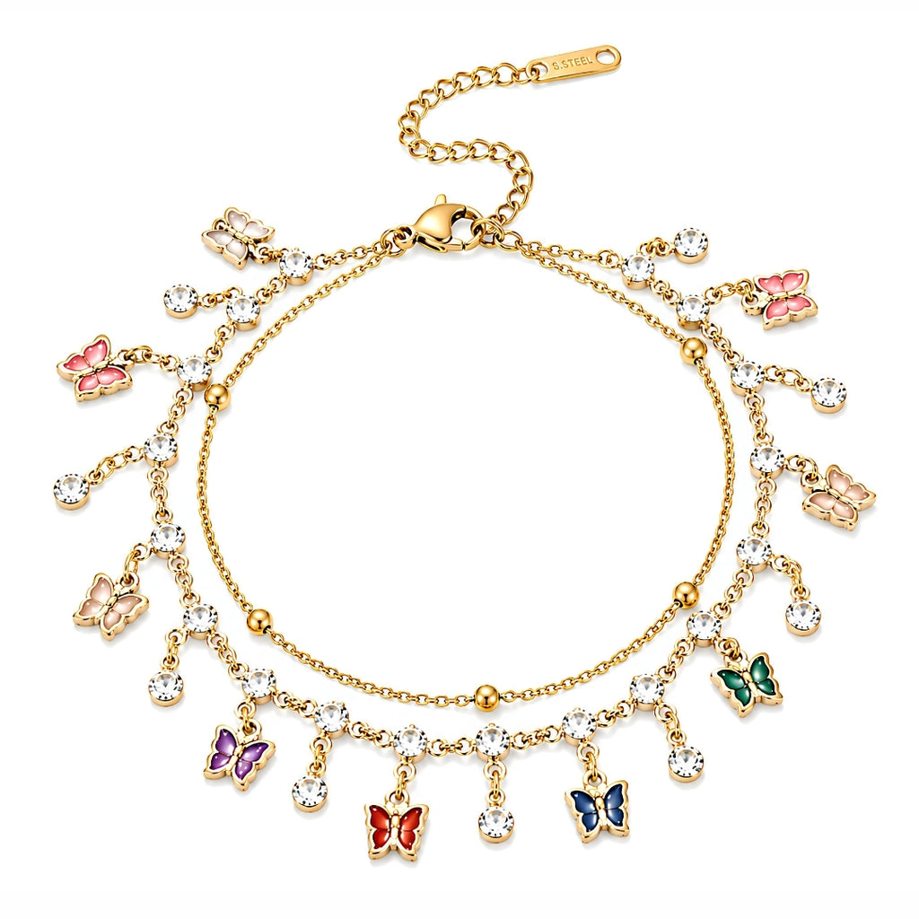 Spectrum Butterfly Bracelet | Anklet